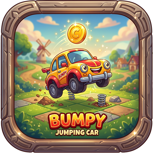 Bumpy jumping Car Play on HTML5 games