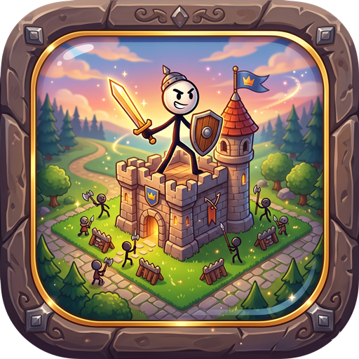 Stickman Castle Defender- Play on HTML5 games