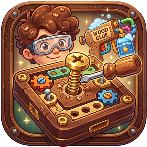 Wooden Screw Puzzle - Play on HTML5 games